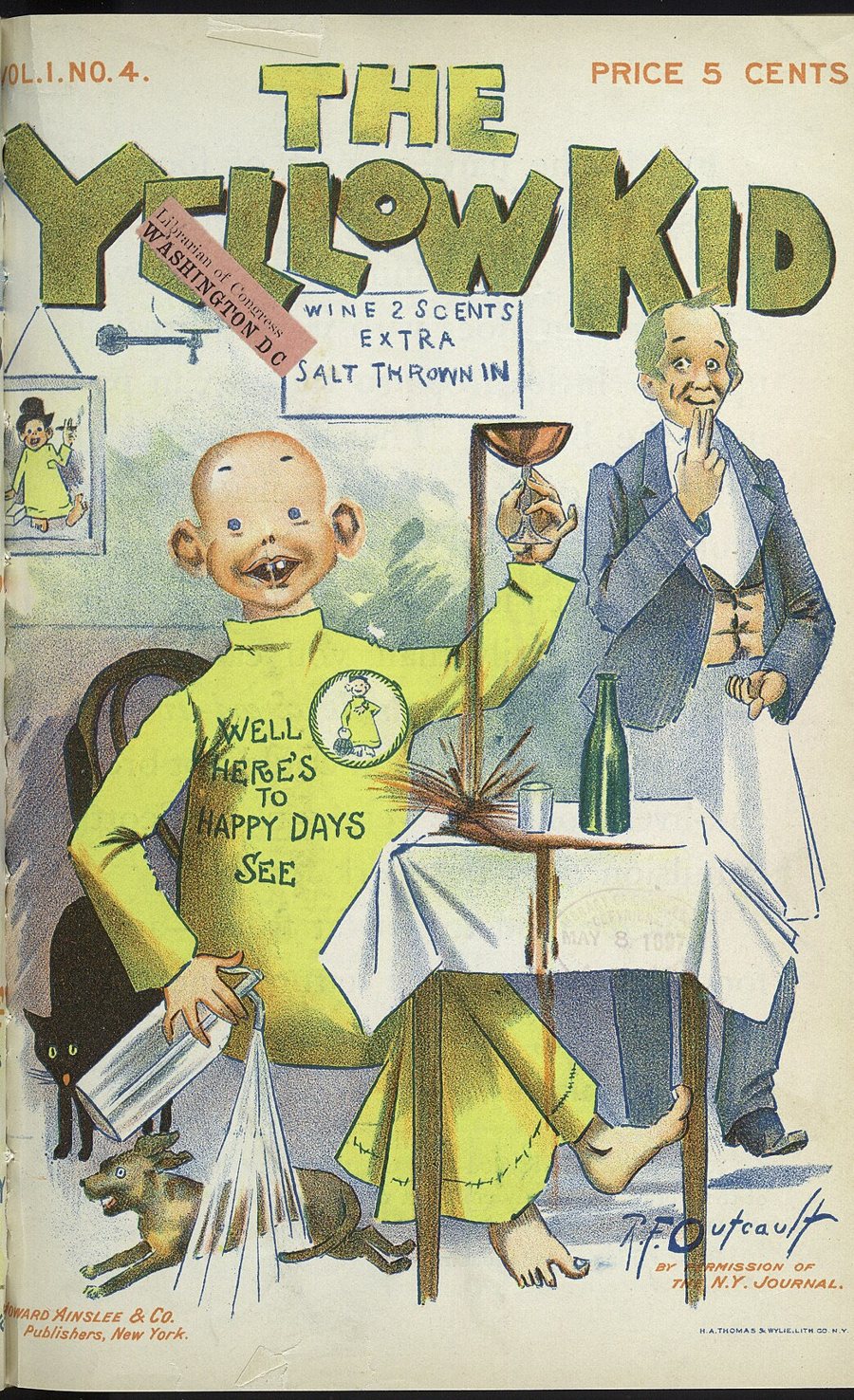Cover of The Yellow Kid, 1897